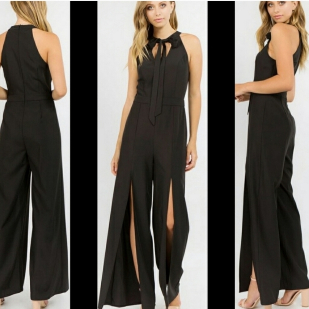 Strut & Bolt Sexy Black Jumpsuit Pantsuit - Picture 10 of 10